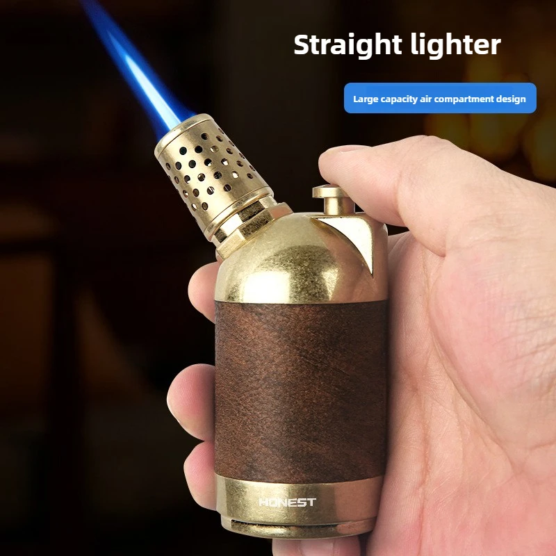 Fire Piston Starter - Ветрозащитная газовая зажигалка HONEST, бутановая горелка