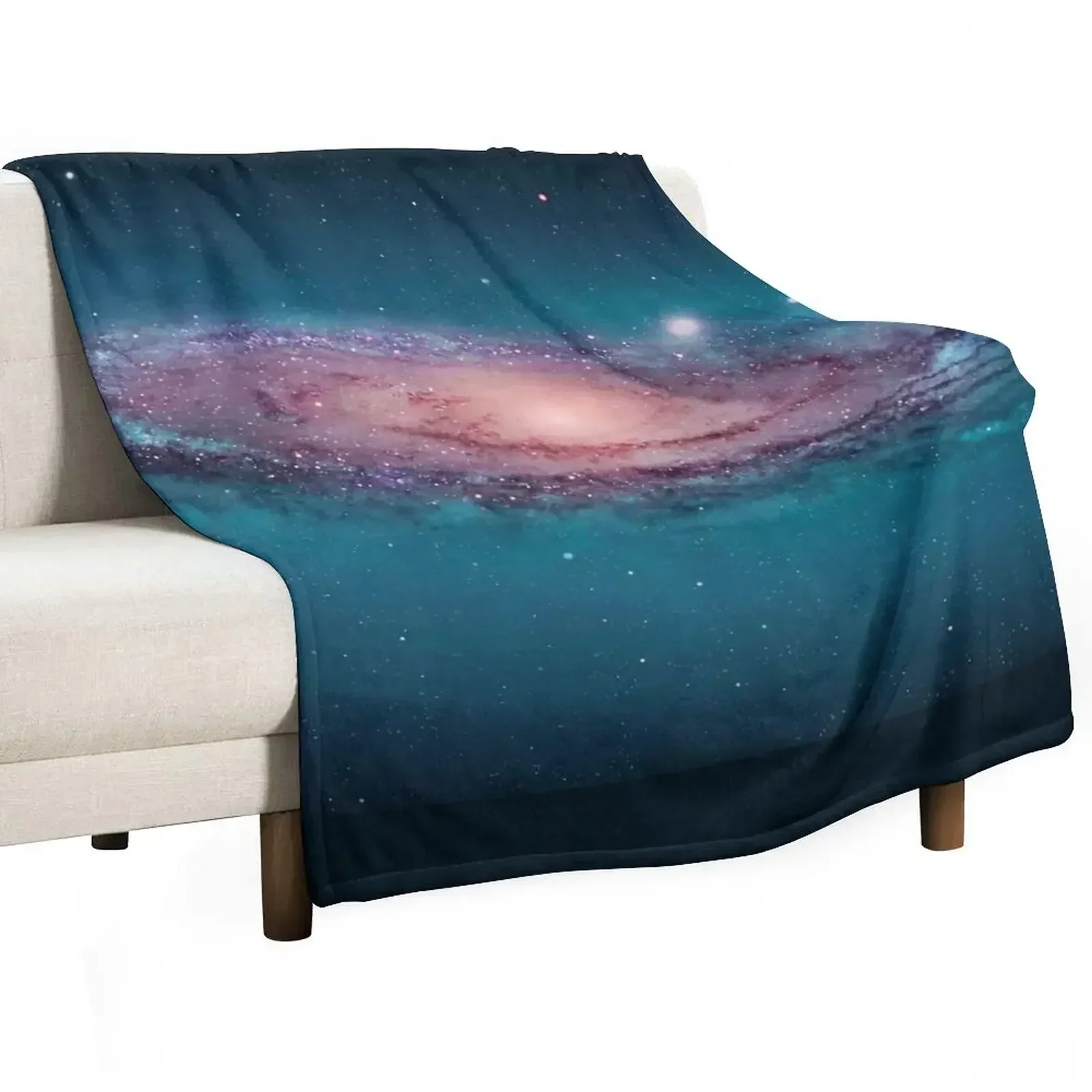 Space Blanket Heavy - Галактика Андромеда, космос, астрофизика, астрономия. Плед,