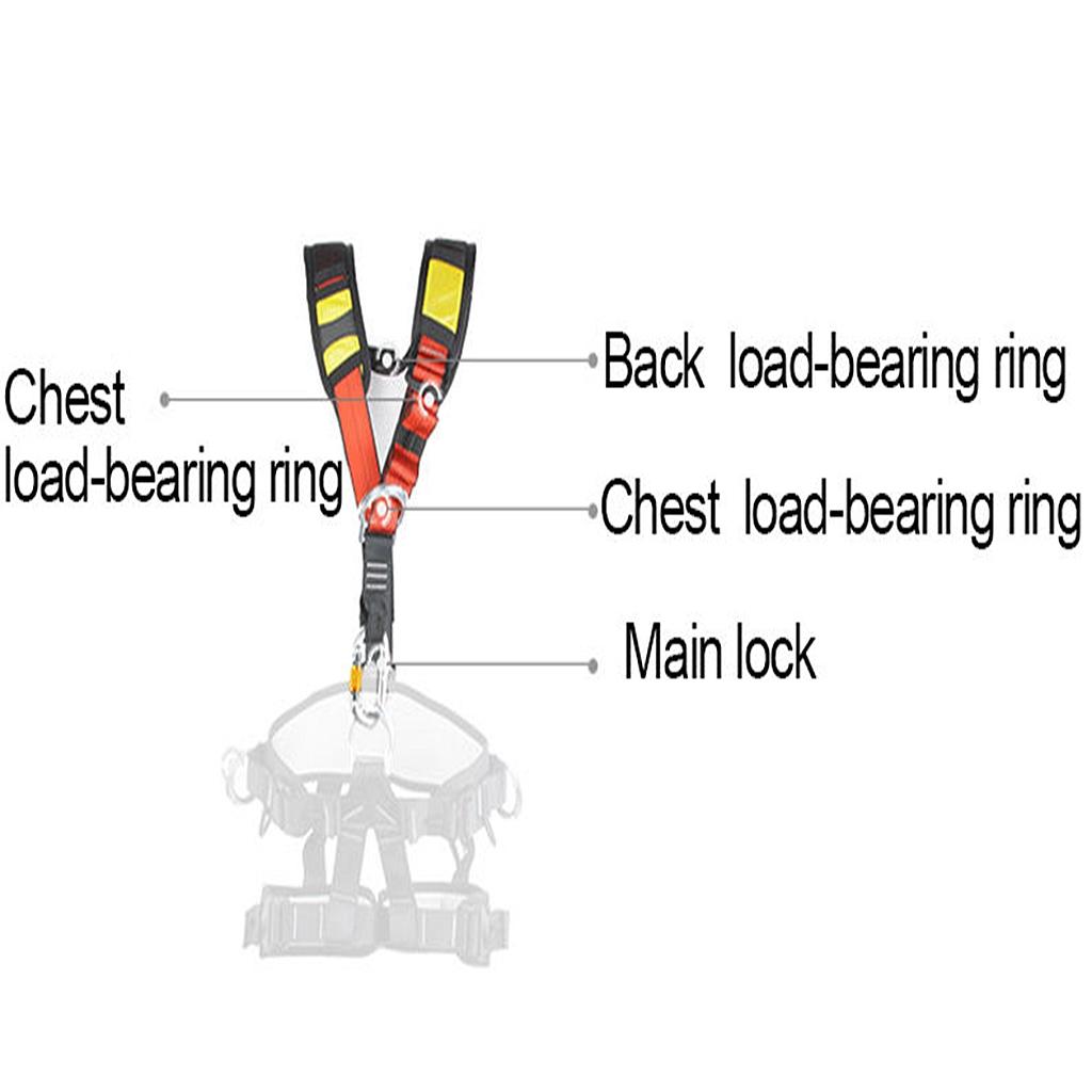 Harness Climbing Adjustable - Симпатичный наплечный ремень для альпинистского снаряжения,