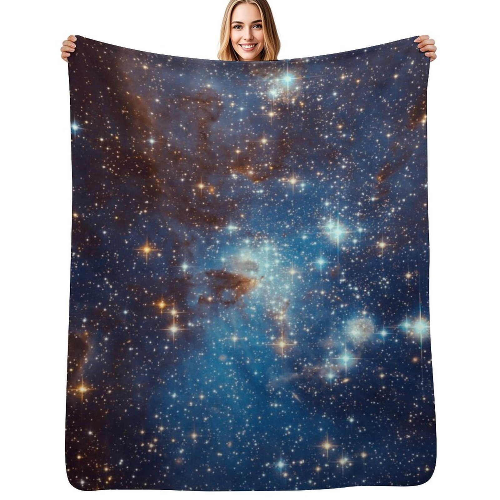 Плед с изображением голубых зв – обзор и цена Space Blanket Heavy
