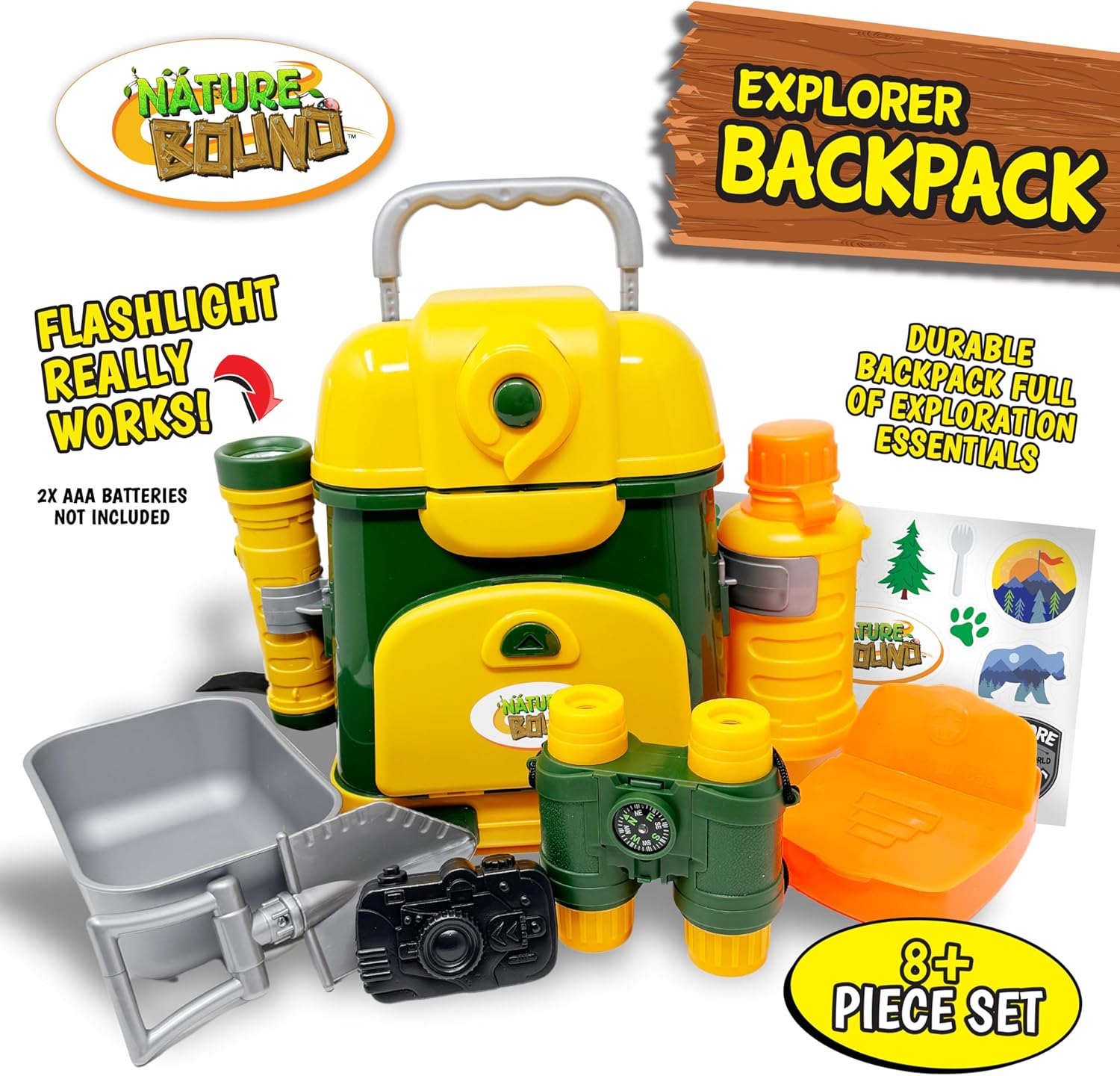 Набор из 9 предметов: рюкзак N – обзор и цена Outdoor Adventure For Toddlers