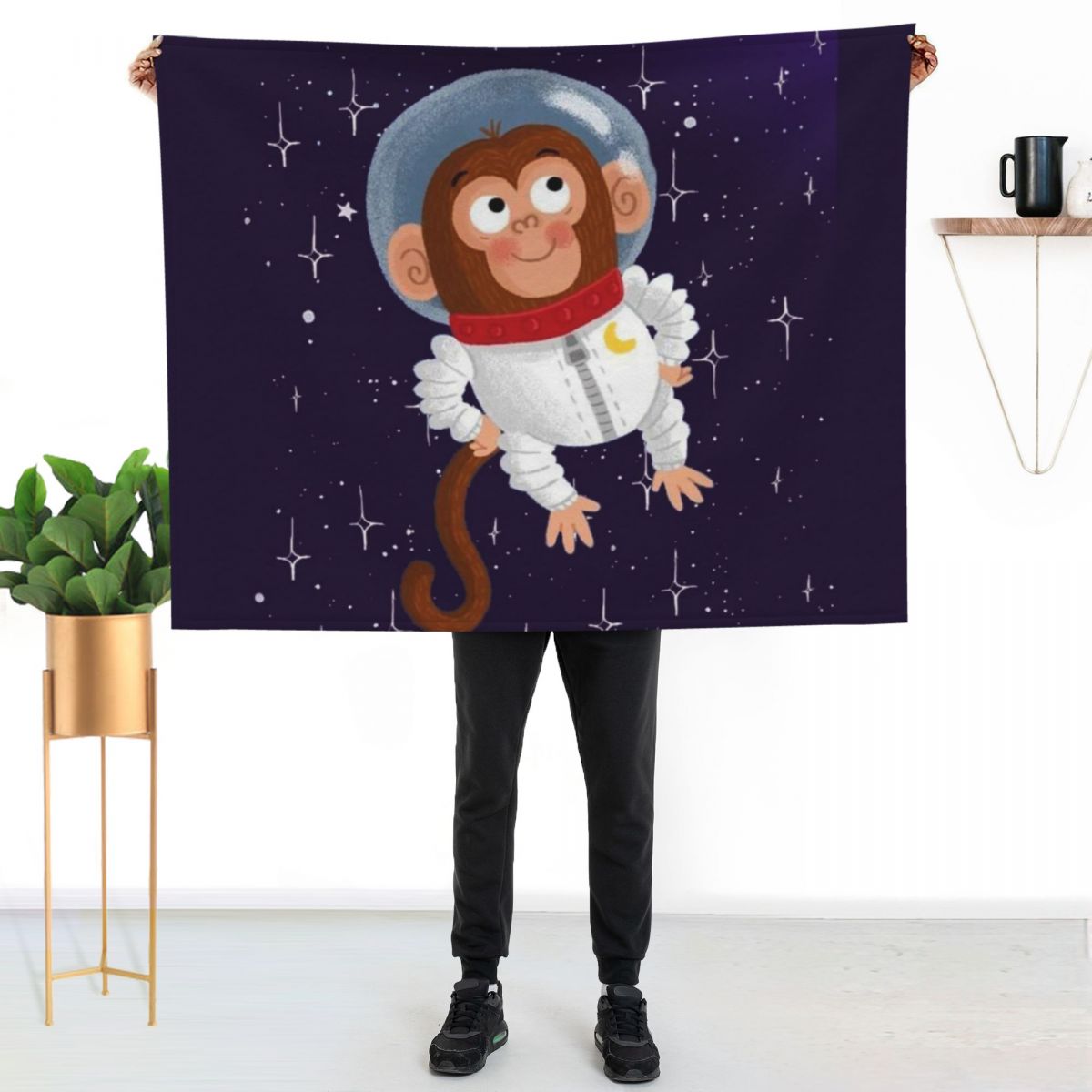 Плед «Обезьяна в космосе» — ро – обзор и цена Space Blanket Heavy