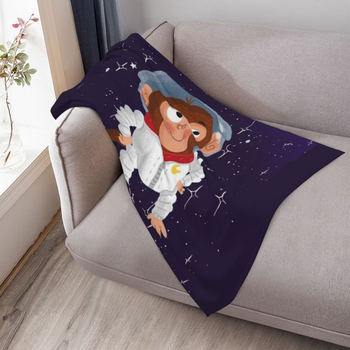 Плед «Обезьяна в космосе» — ро – обзор и цена Space Blanket Heavy