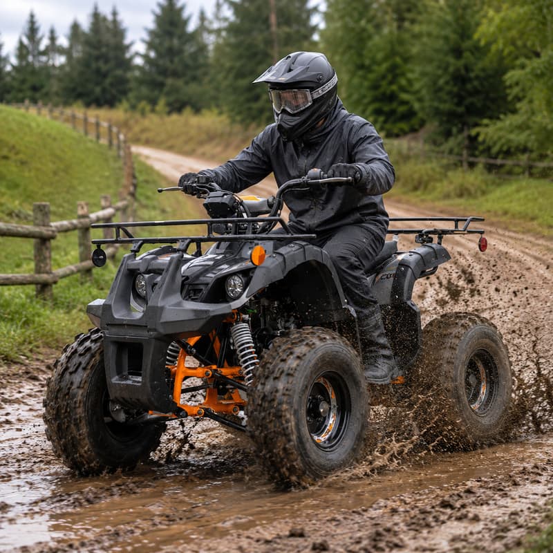Внедорожный квадроцикл для взр – обзор и цена Outdoor Adventure Quad Biking