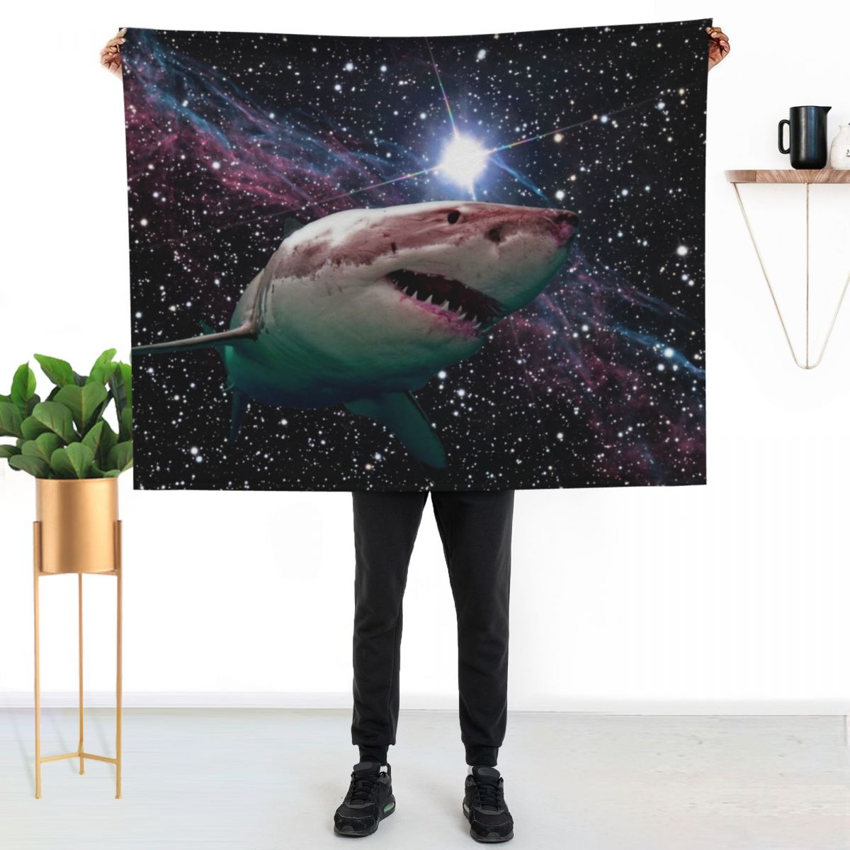 Плед Space Shark, пушистый, тя – обзор и цена Space Blanket Heavy